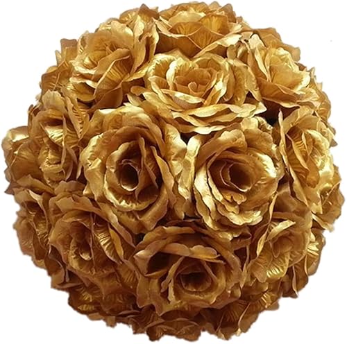 YLBFJXK Bola de flores artificiales para centros de mesa, boda, fiesta, centros 