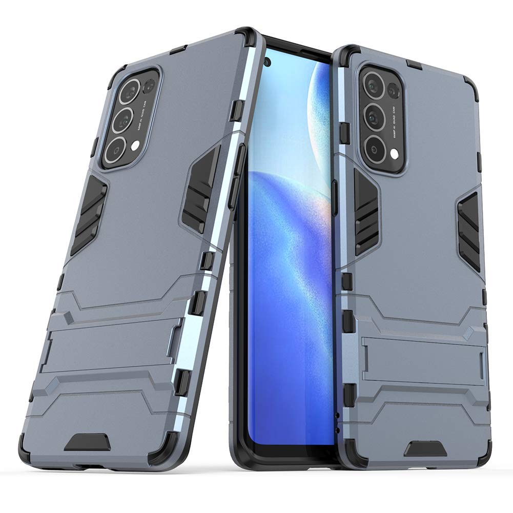 SHIEID Custodia per Oppo Find X3 Neo Tough Armor, Cover Posteriore