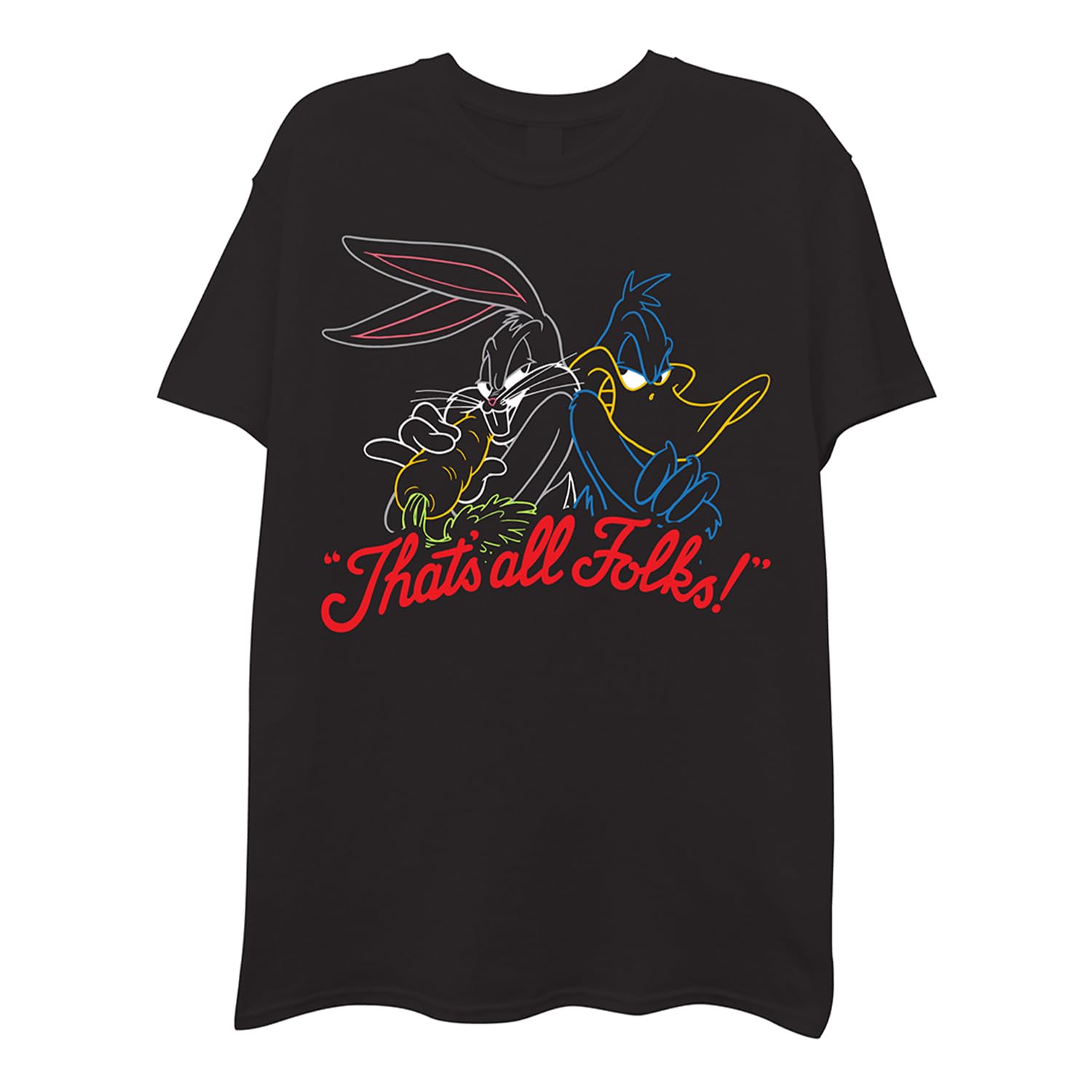 Looney TunesMens Group Shirt - Bugs Bunny Marvin and Taz Tee - 90’s Classic T-Shirt