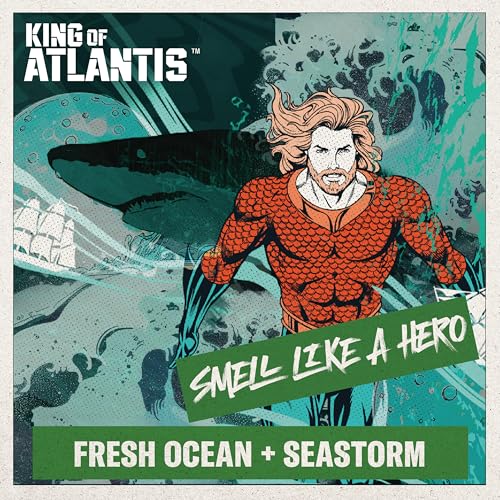 Image of Old Spice Body Wash for Men, Aquaman: King of Atlantis, 3X Defense, 24 /7 Shower Fresh with Lasting Scent, Cleansing 2-in-1 Body & Face Wash, Smell Like a Hero, Fresh Ocean and Seastorm Scent, 24 oz