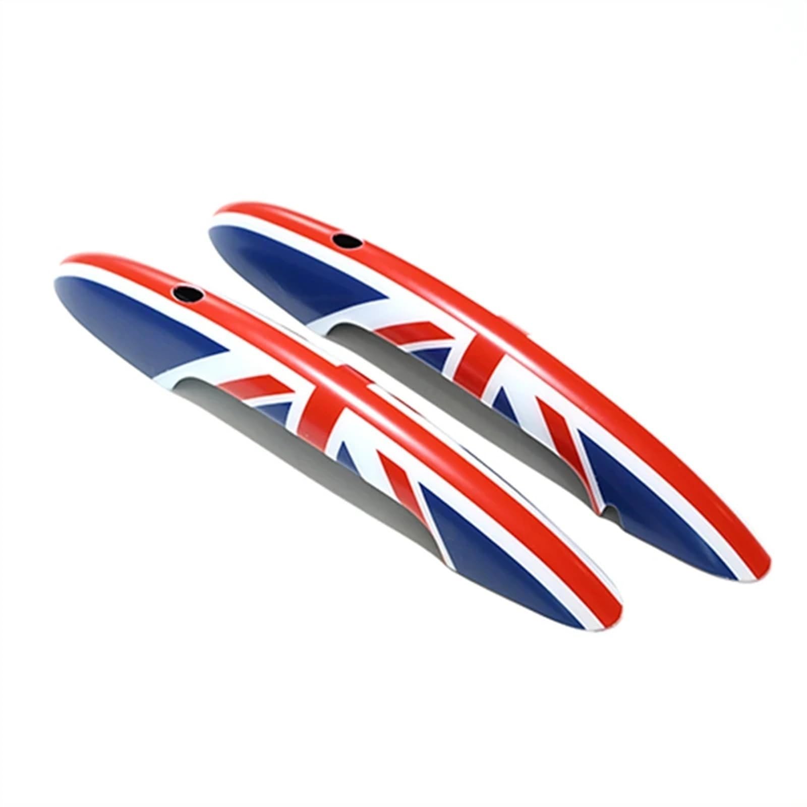 BYSKJZ Car Exterior Door Handle for MINI for Cooper for JCW for F56 for F57 Car Exterior Door Handle Side(Union Jack,with only Light)