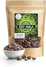 RAINTECH HERBALS Dry Amla Awla Phyllanthus Emblica Indian Gooseberry Dry Amla Pieces |Dried Amla For Hair Growth Organic Gooseberry For Hair & Skin Care 200 grams