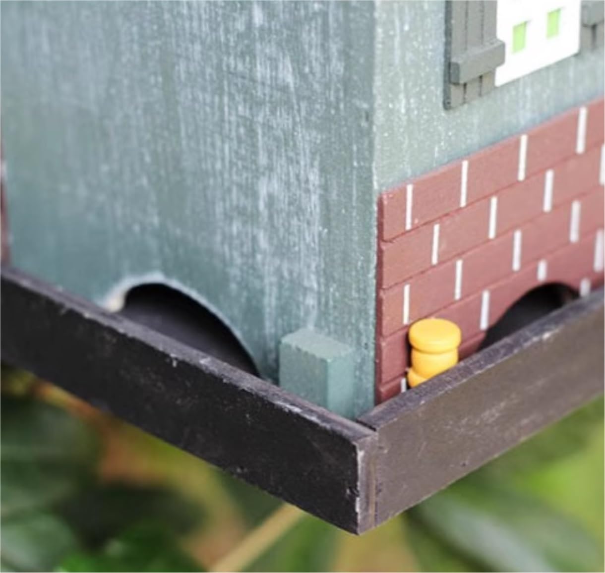 Karmnik dla Dzikich Ptaków Bird Feeder Drewniany Karmnik Dla Ptaków Trwała Wisząca Willa Typ Dzikiego Karmnika Prezenty Do Dekoracji Na Zewnątrz Wróbli