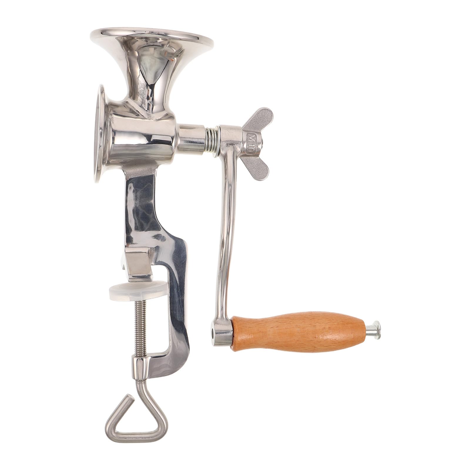 Molinillo de Madera con Acero de Inoxidable Manivela Manual Café