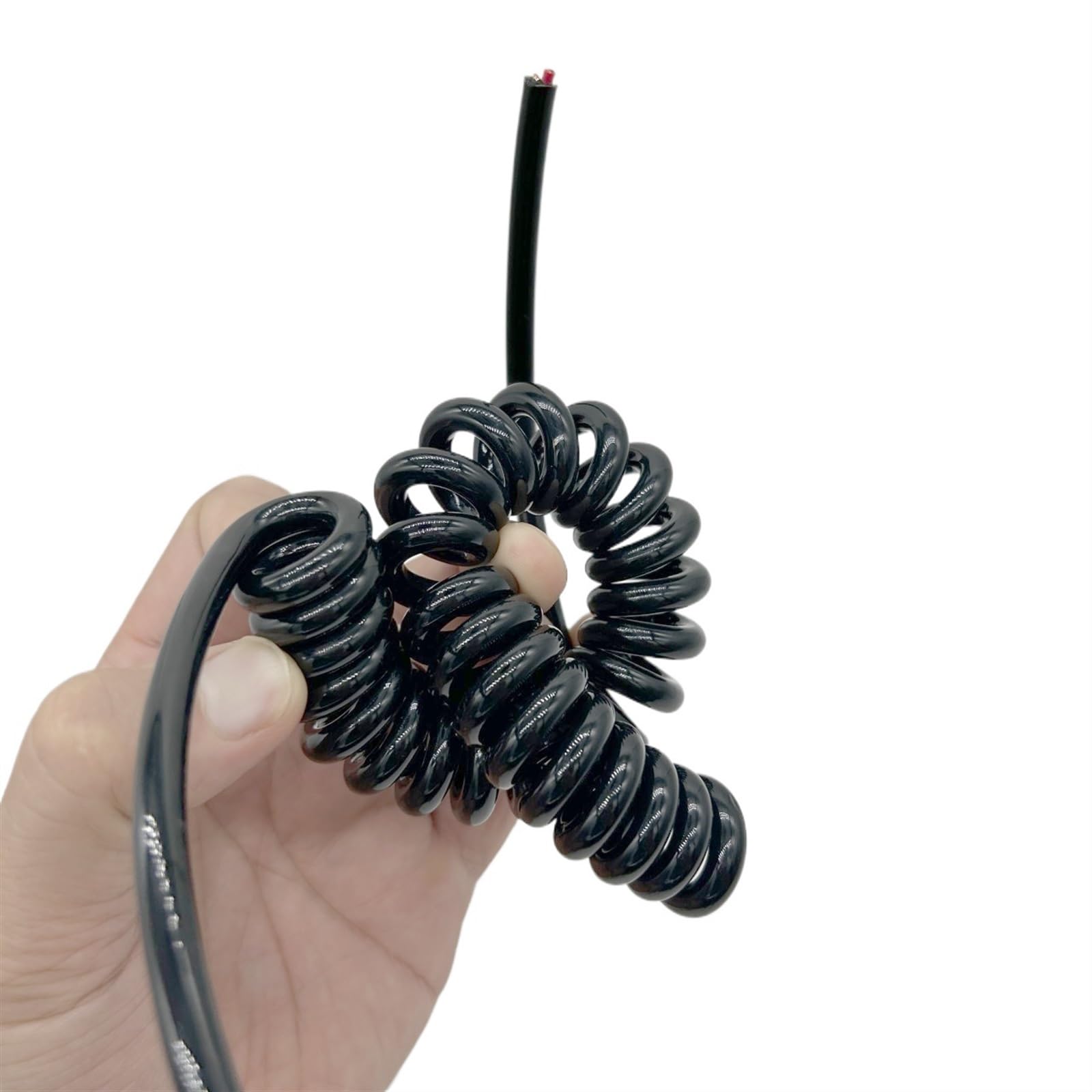 3-adriges Spiralverlängerungskabel 14–24 AWG, 2,5 m/5,0 m/50 cm