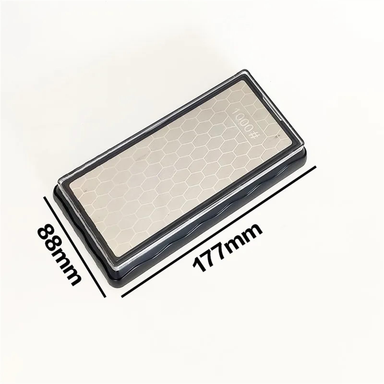Profesjonalny kamień do ostrzenia noży, Dwustronna diamentowa ostrzałka do noży o ziarnistości 400/1000 i 600/1200(400 1000 Grit 180mm)