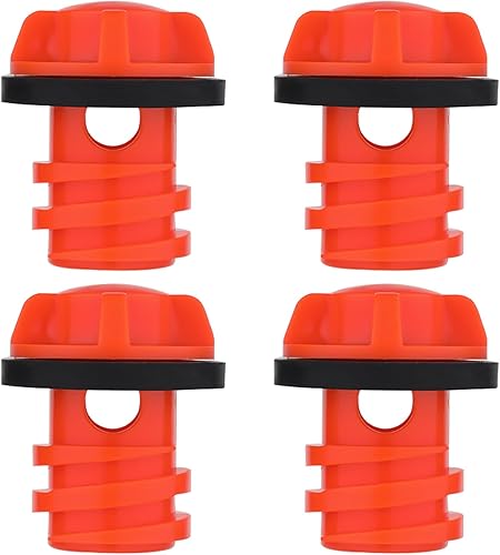 SAVITA 4 tapones de drenaje para refrigerador, enchufe de drenaje, conexión de manguera de repuesto compatible con la línea de Yeti de Roadie,