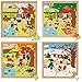 Educo, puzzle stagionale 2 – Set da 4 pezzi