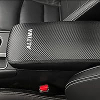 Vista 11 de XITER Protector de funda para reposabrazos de automóvil, 1 almohadilla de cuero para consola central para Nissan Altima 2019-2025, protector de caja