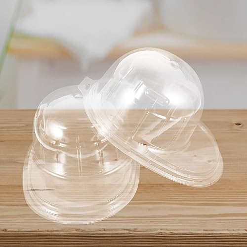 Miniatura 8 de GRIRIW Caja de almacenamiento de gorras de béisbol de 12.67 x 9.05 x 5.90 pulgadas, tapas de plástico, organizador de mesa, soporte de exhibición