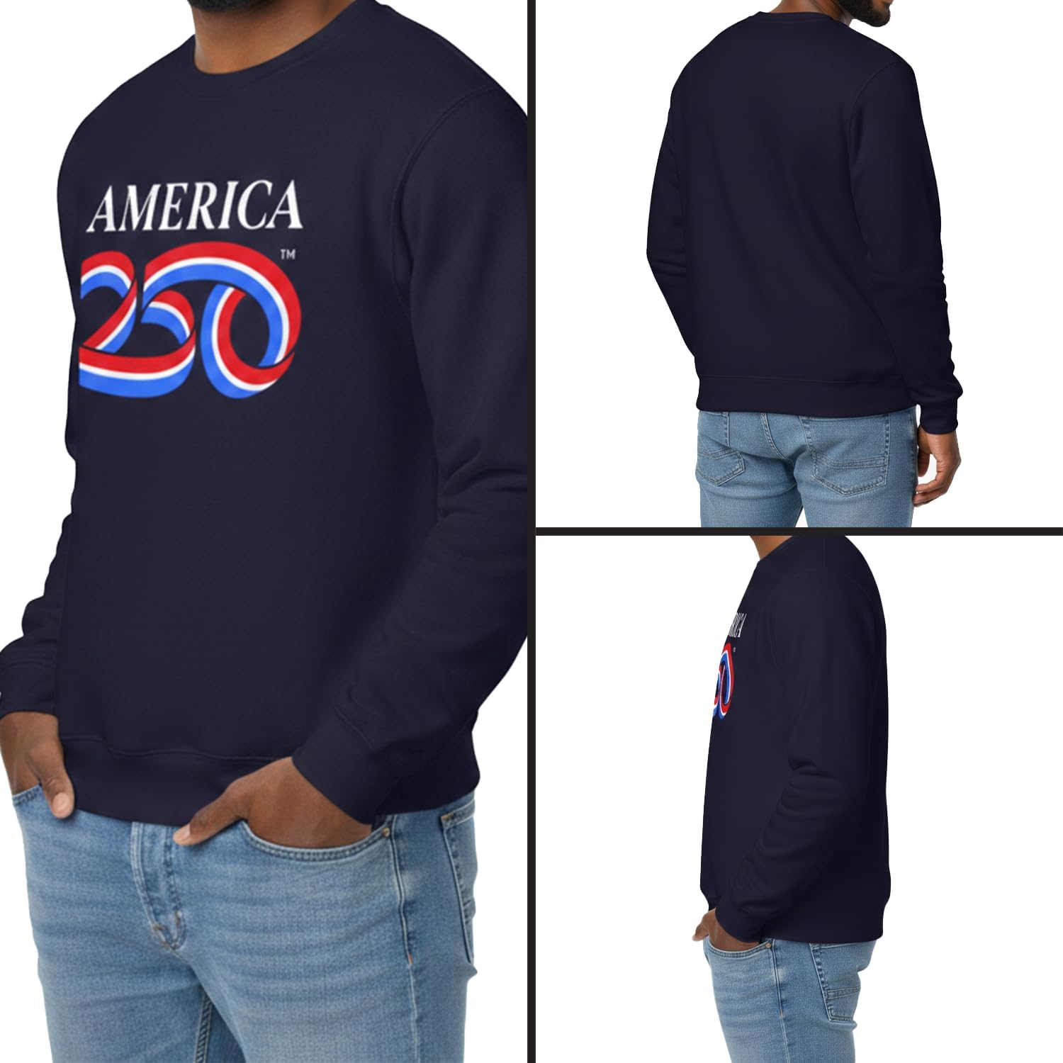 250 Anniversary USA Shirt, America250 Official Classic Logo America Sweatshirt, Merchandise