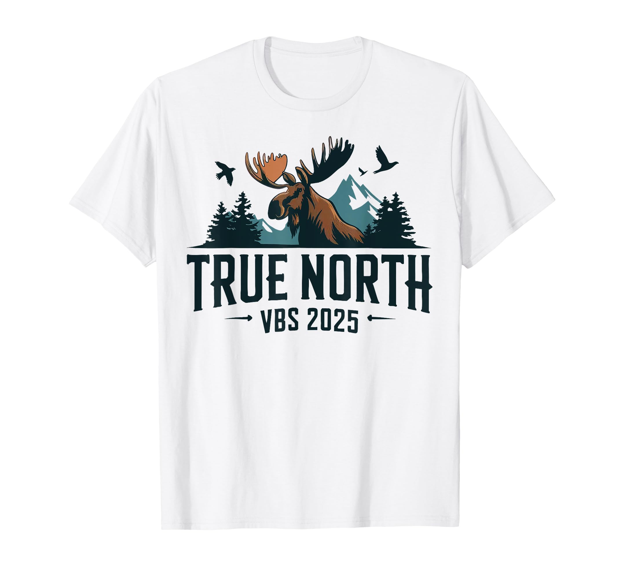 True-North VBS 2025 Christian Trusting Jesus Wilderness T-Shirt
