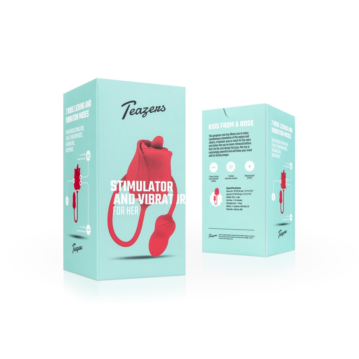 Teazers Stimolatore vibratore e clitoride rosa