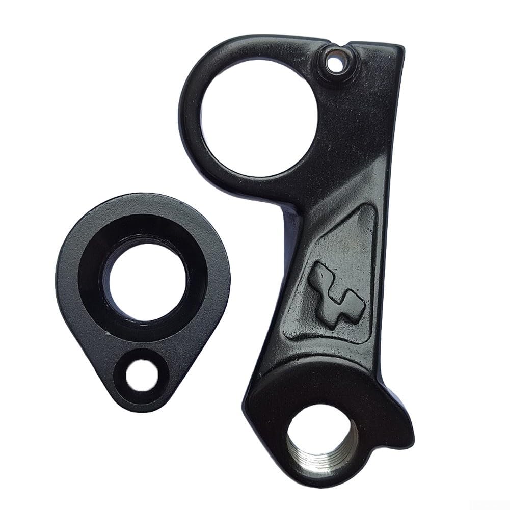 Gancio posteriore per deragliatore posteriore per Cube Reaction, Dropout in lega di alluminio con bulloni M12x1.0, parte di ricambio nera per mountain bike
