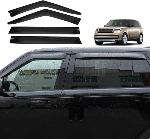 Deflector de ventana lateral de ABS para Land Rover Range Rover Vogue L460 2023-2024 Ventshade Ventshade de ventana de puerta de automóvil,