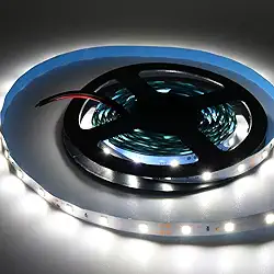 Fita Led 2835 Rolo 5 Metros 300leds Ip20 Dupla Face + Fonte (Branco Frio)