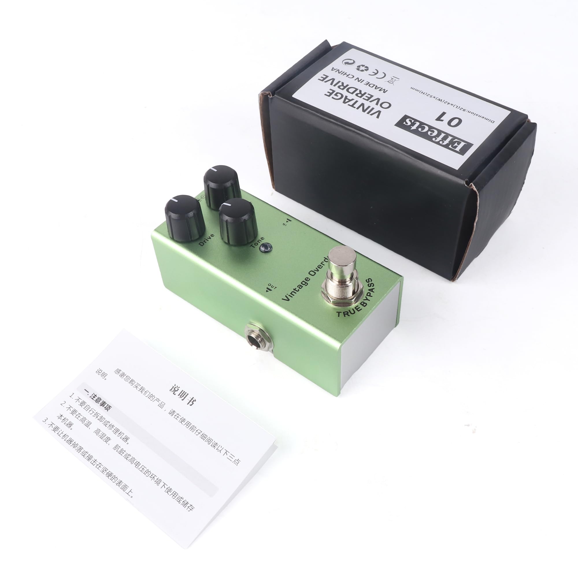 Amazon | ギターエフェクター オーバードライブ VINTAGE OVERDRIVE