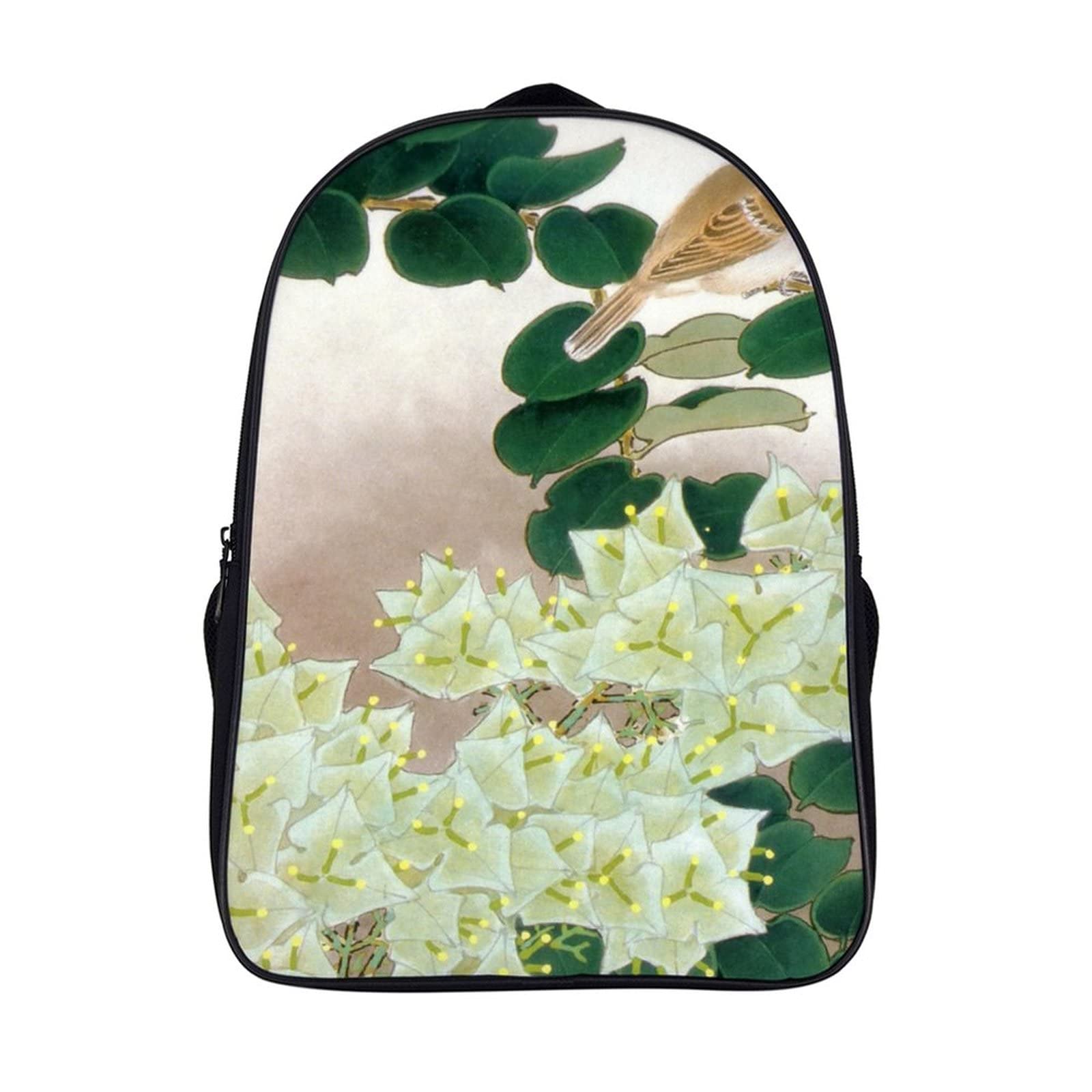 Mochila escolar unisex Pájaro de 40cm para organizar libros pesados sin dolor de espalda 7