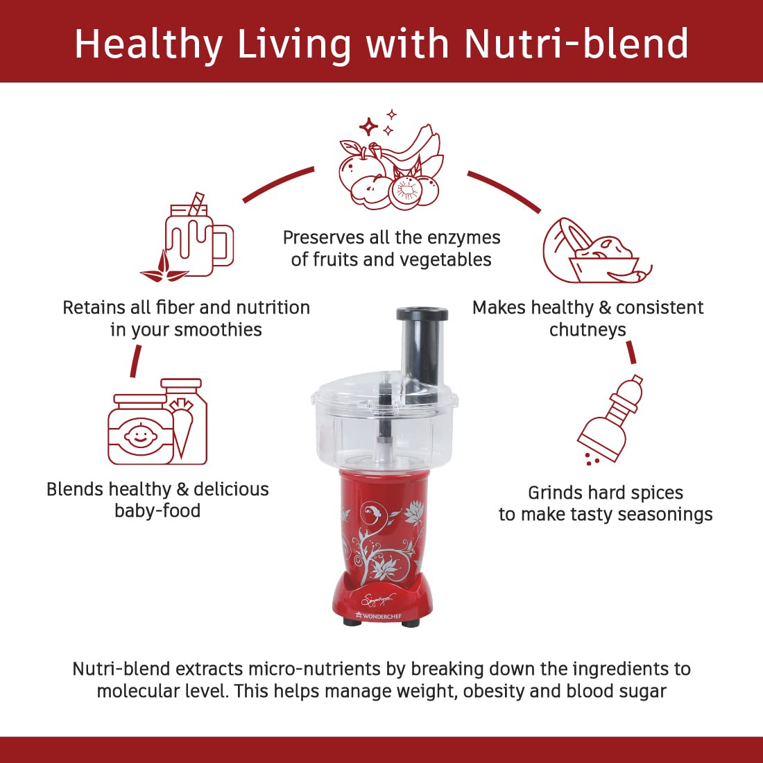 Wonderchef Which Juicer Retains The Most Nutrients Buy Wonderchef - Main Image