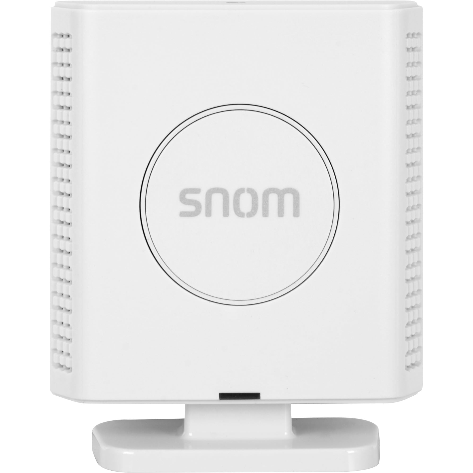 Snom M400 SC IP DECT Singlecell-Basisstation, bis zu 20 Mobilteile, bis zu 10 Paralell-Anrufe und 20 SIP-Konten, Breitband-Audio, PoE, 3 Jahre Herstellergarantie, Weiß; 00004587