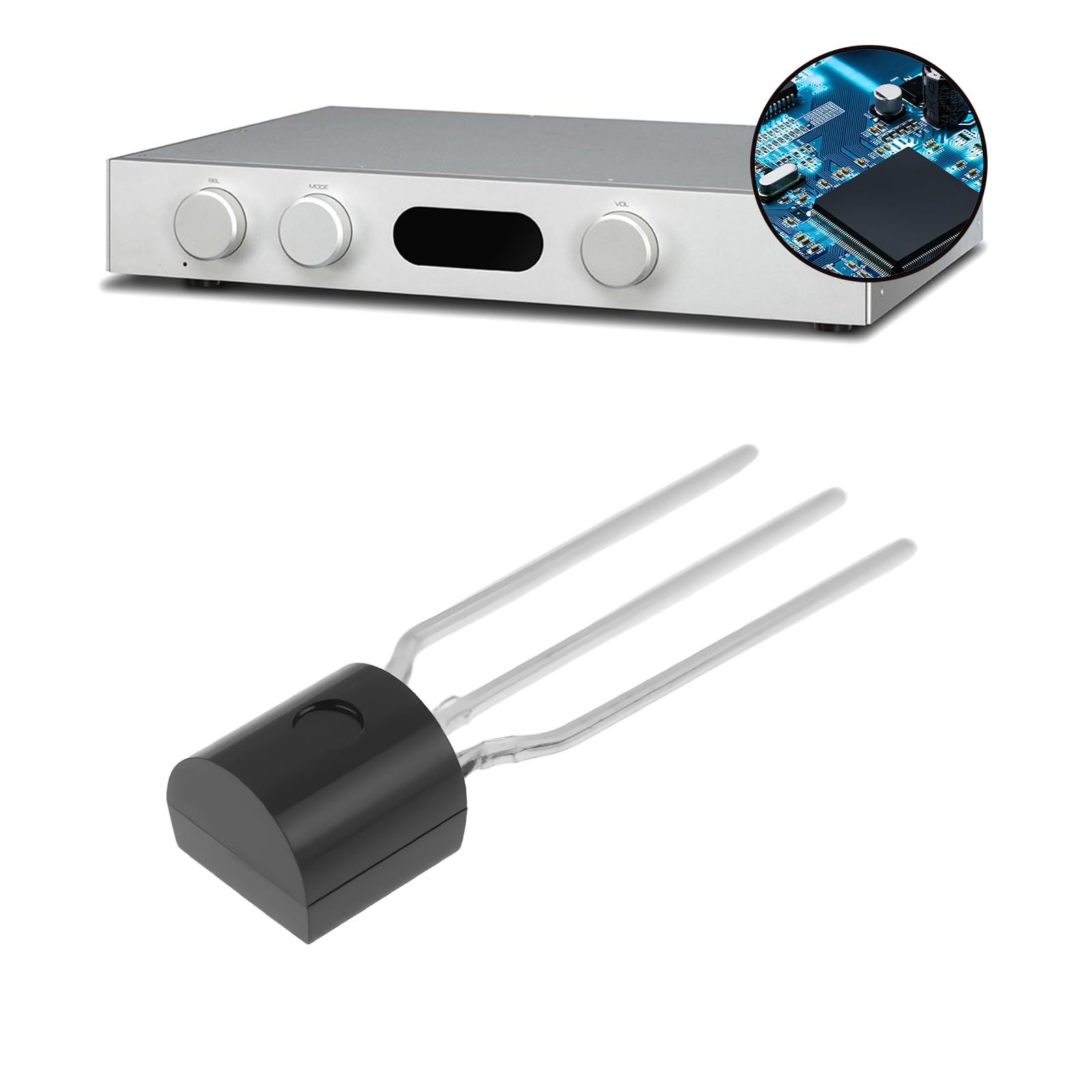 Create idea Transistor vintage 2SA970BL A970 a 3 pin per apparecchiature audio, 20 pezzi