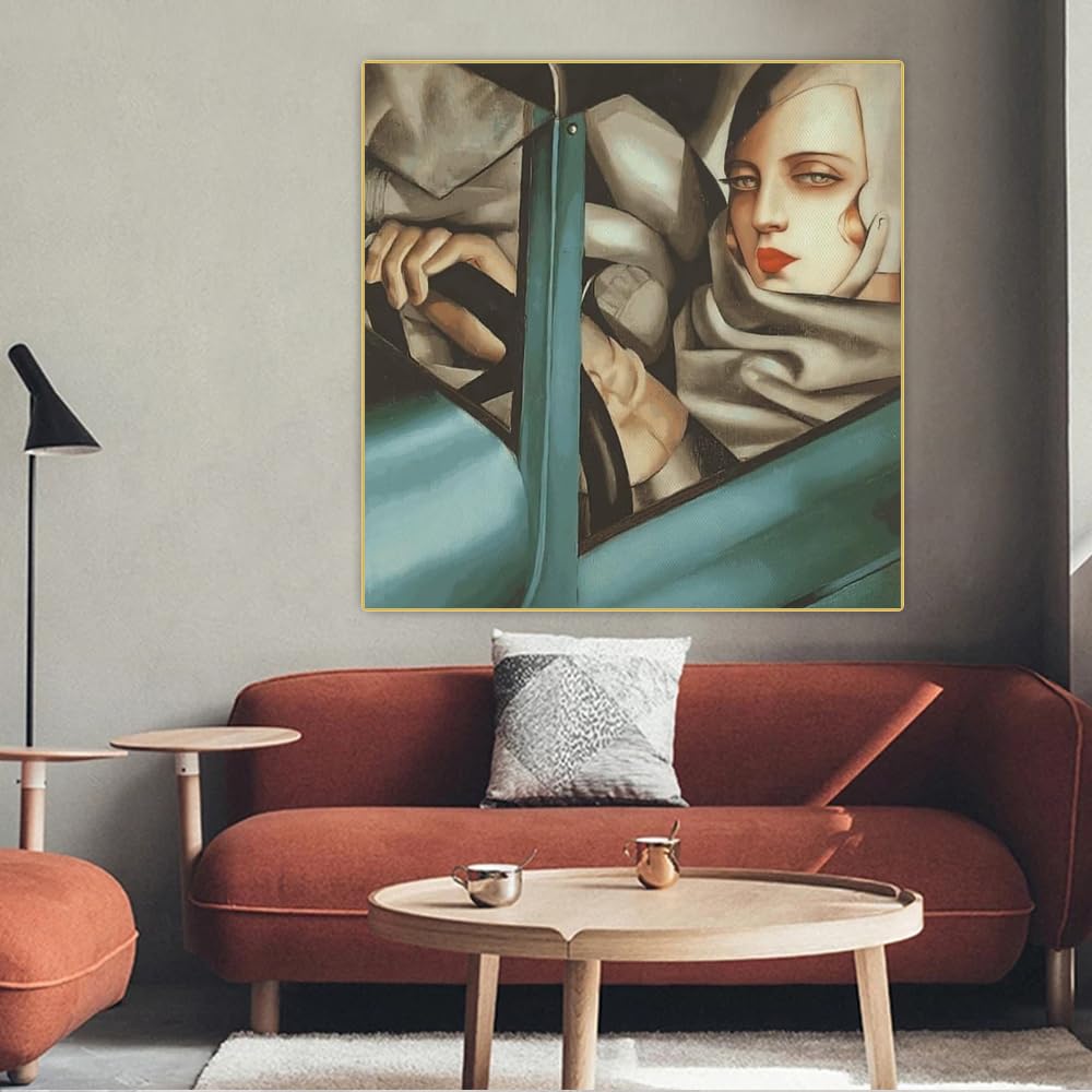 Amazon.co.jp: Tamara De Lempickaセルフポートレートポスター