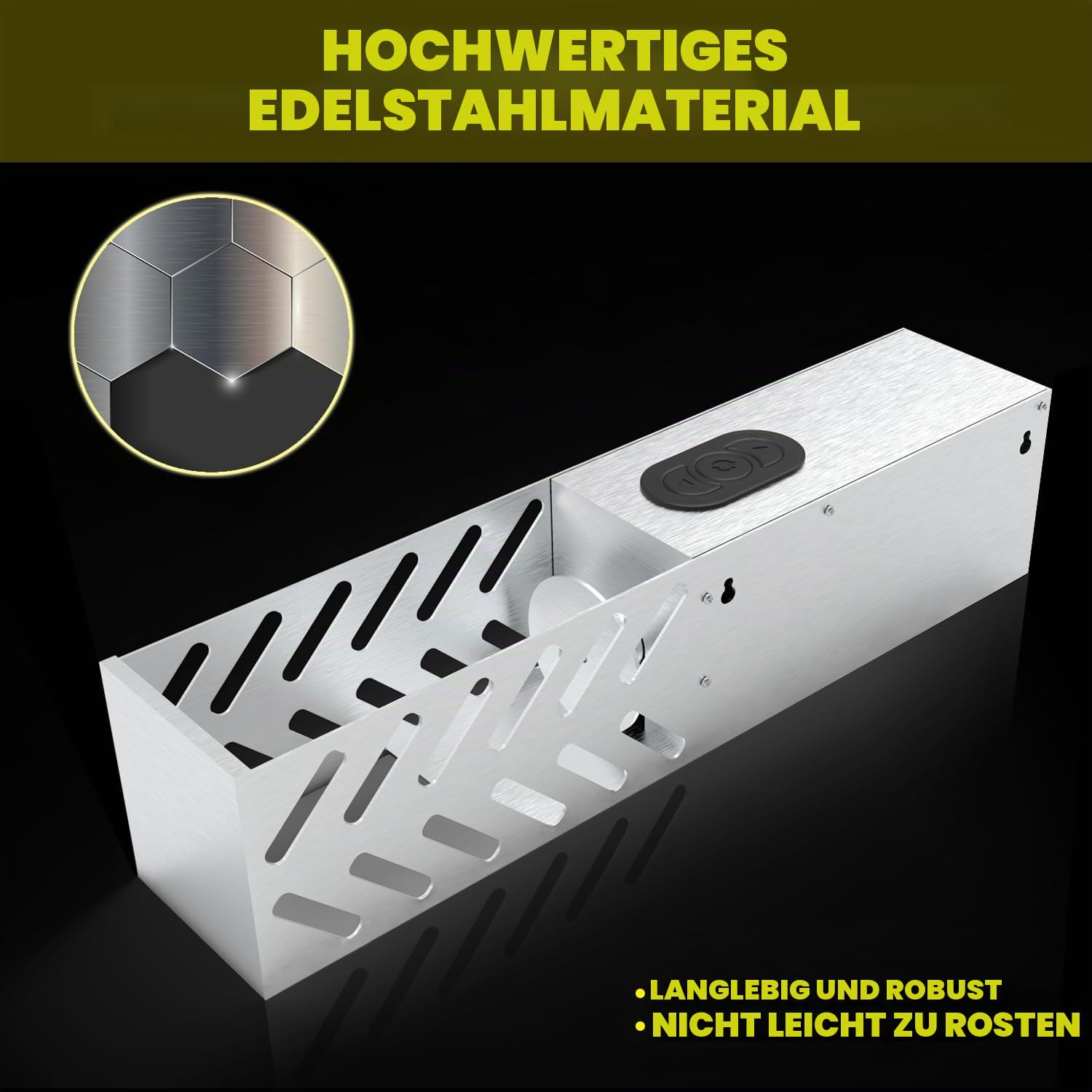 Elektrischer Dosenbrecher zum Recycling von 12oz~16oz Dosen, automatische Dosenbrecher, Dosenquetscher zum Recycling an der Wand montiert für Aluminium-Selters, Soda, Cola, Bierdosen