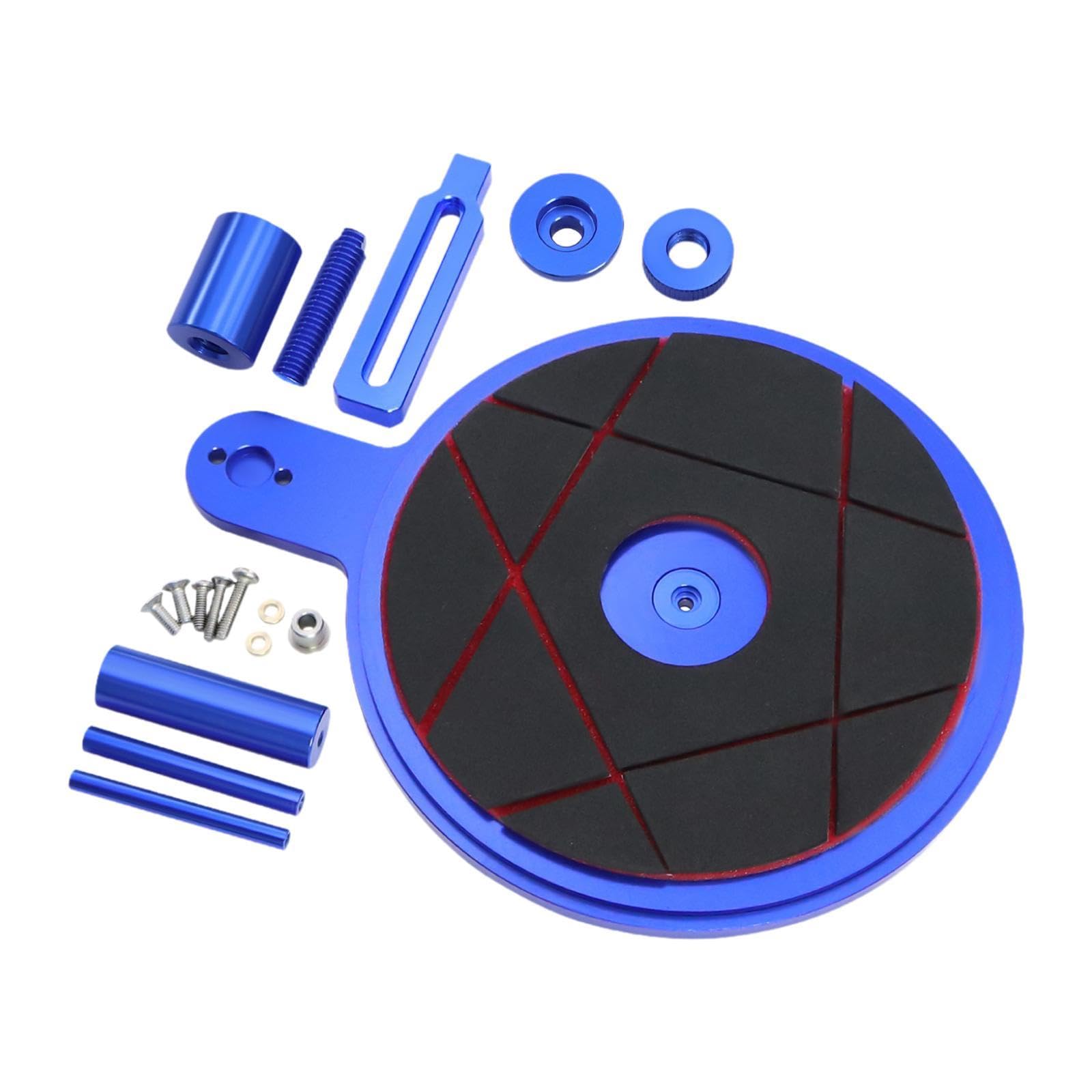 F Fityle neumáticos RC, fácil instalación, Accesorios para Aficionados, Herramientas auxiliares, aleación Aluminio, Ajustable, semiautomático, Azul