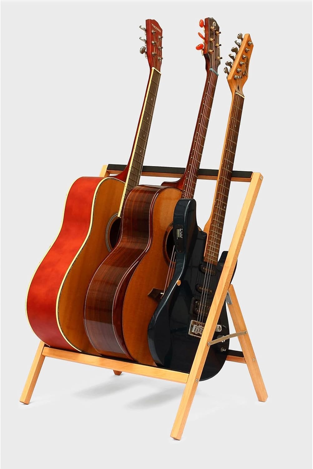 Z Supporto per Chitarra,Rastrelliera Pieghevole per Chitarra,Supporto Universale per Chitarra Acustica Supporto per Chitarra Elettrica Supporto per Basso,da Utilizzare A Casa,Negozio di Chit
