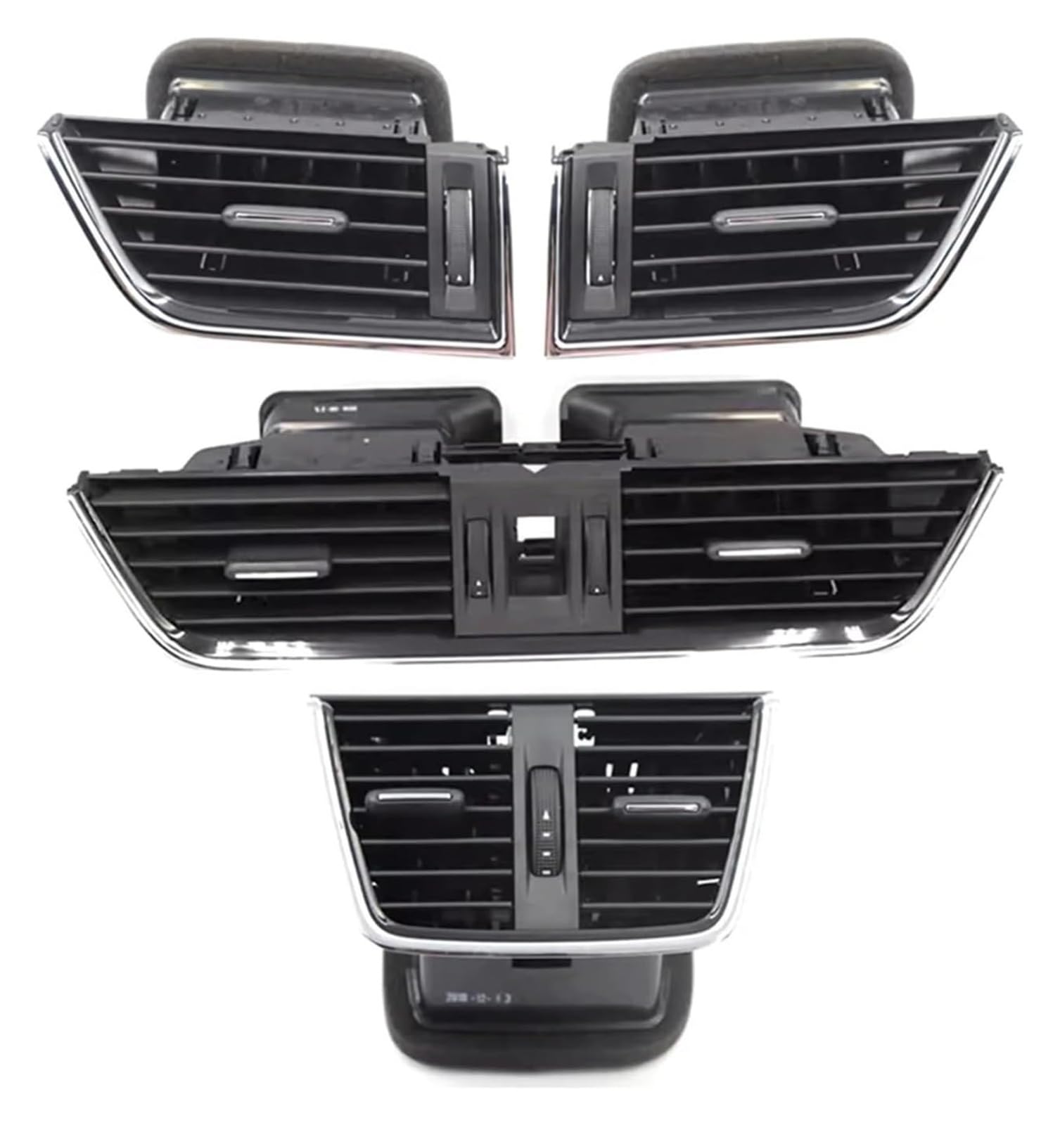 Air Vent Deflector Outlet For Octavia 2015-2022 Front Dashboard Central Rear Air Outlet Conditioner 5ED819701(4pcs)