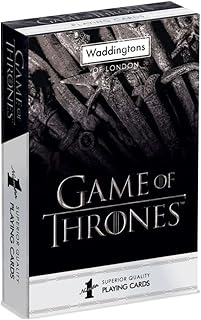 Waddingtons Number 1 Game of Thrones Playing Card Game, Enter the world of Westeros and play with Cersei, Tyrion Lannister, Jon Snow, Sansa and Arya Stark, gift and toy for players aged 6 plus
