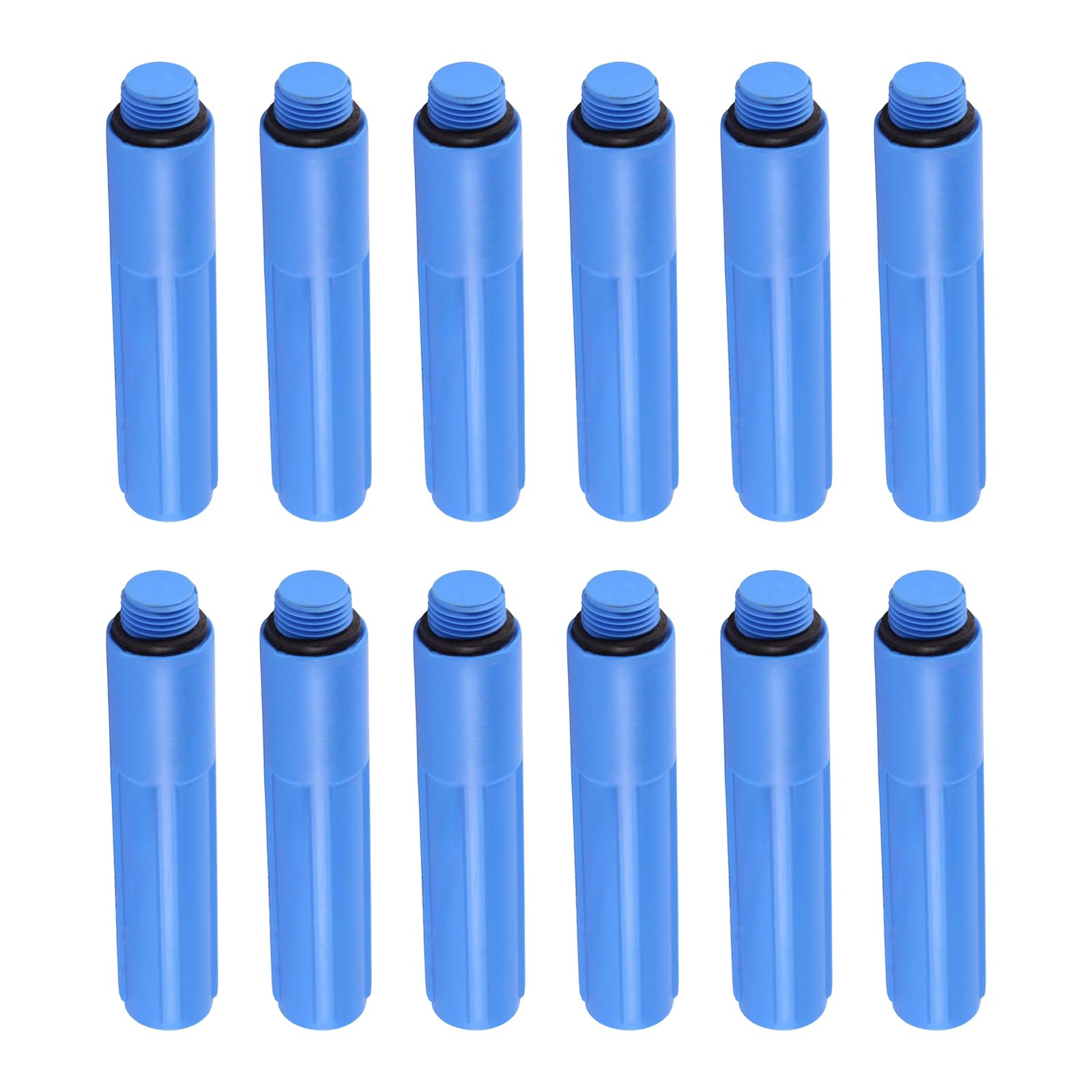 12Pcs 1/2 Inch MNPT Bathroom Shower Tests Plugs for Leak Detection and Water Pressure Testing in Plumbing Systems Plumbing Maintenance Tests Outlet