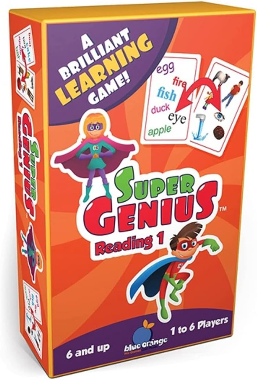 Blue Orange Super Genius Reading 1
