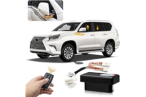 Hands-Free Convenience: Remote Window Lift, Mirror Fold, and Automatic Door Lock for Lexus GX460/GX400 (2020-2023)