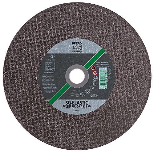 PFERD 64010 Large Diameter Cut-Off Wheel, Type 1, Aluminum Oxide A, 12