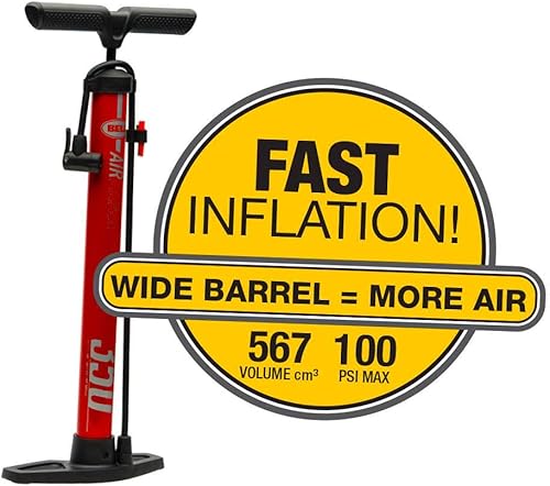 Miniatura 8 de Bomba de bicicleta Bell Air de alto volumen
