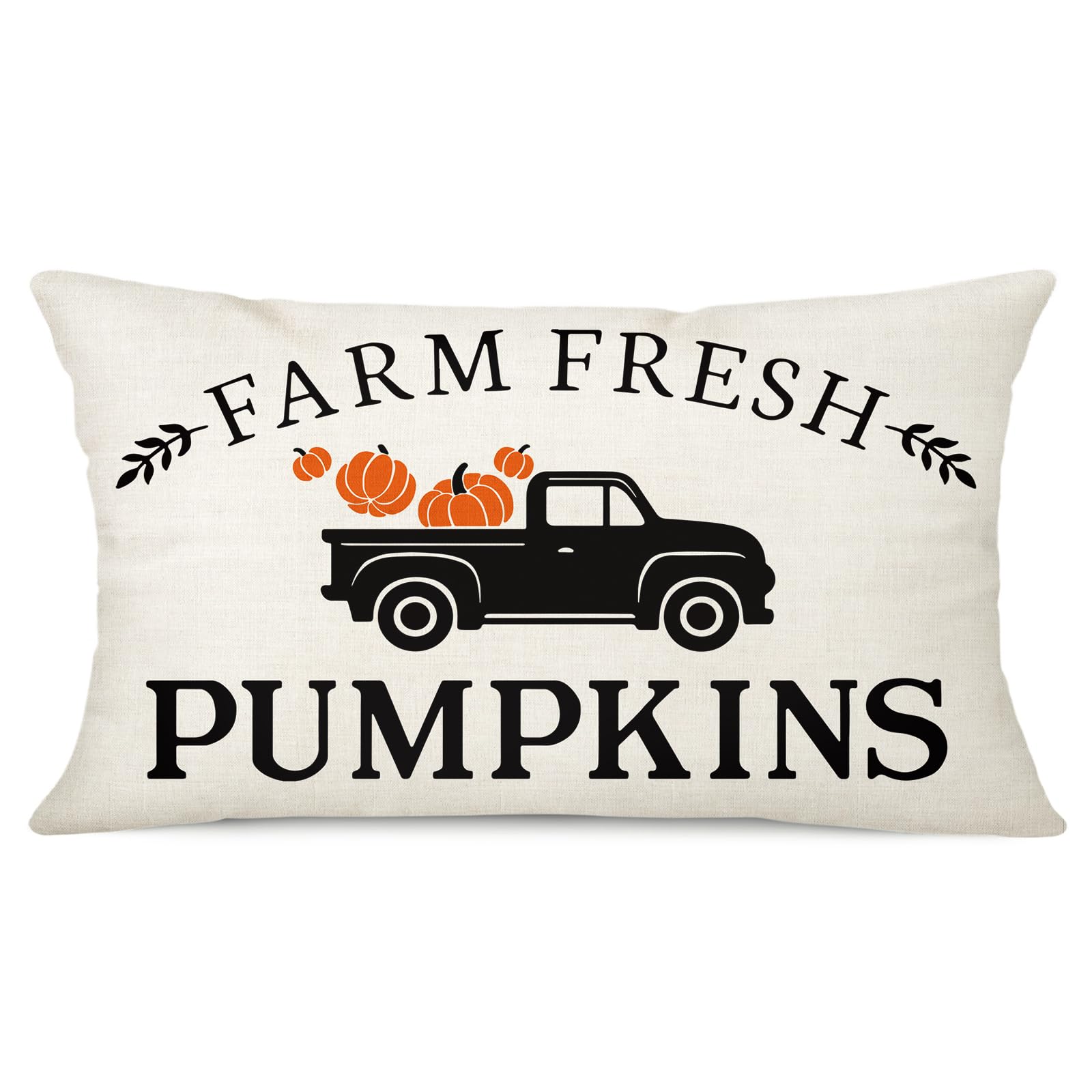 Ohok Cushion Covers Decorative Throw Pillow Covers Cushion Case for Sofa Couch Bed Living Room Indoor Outdoor Patio Garden Farmhouse Home Decor (Farm Fresh 30x50cm)