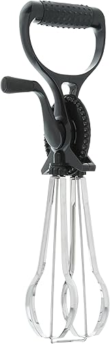 Miniatura 3 de Fox Run Batidor manual de huevos negro mediano