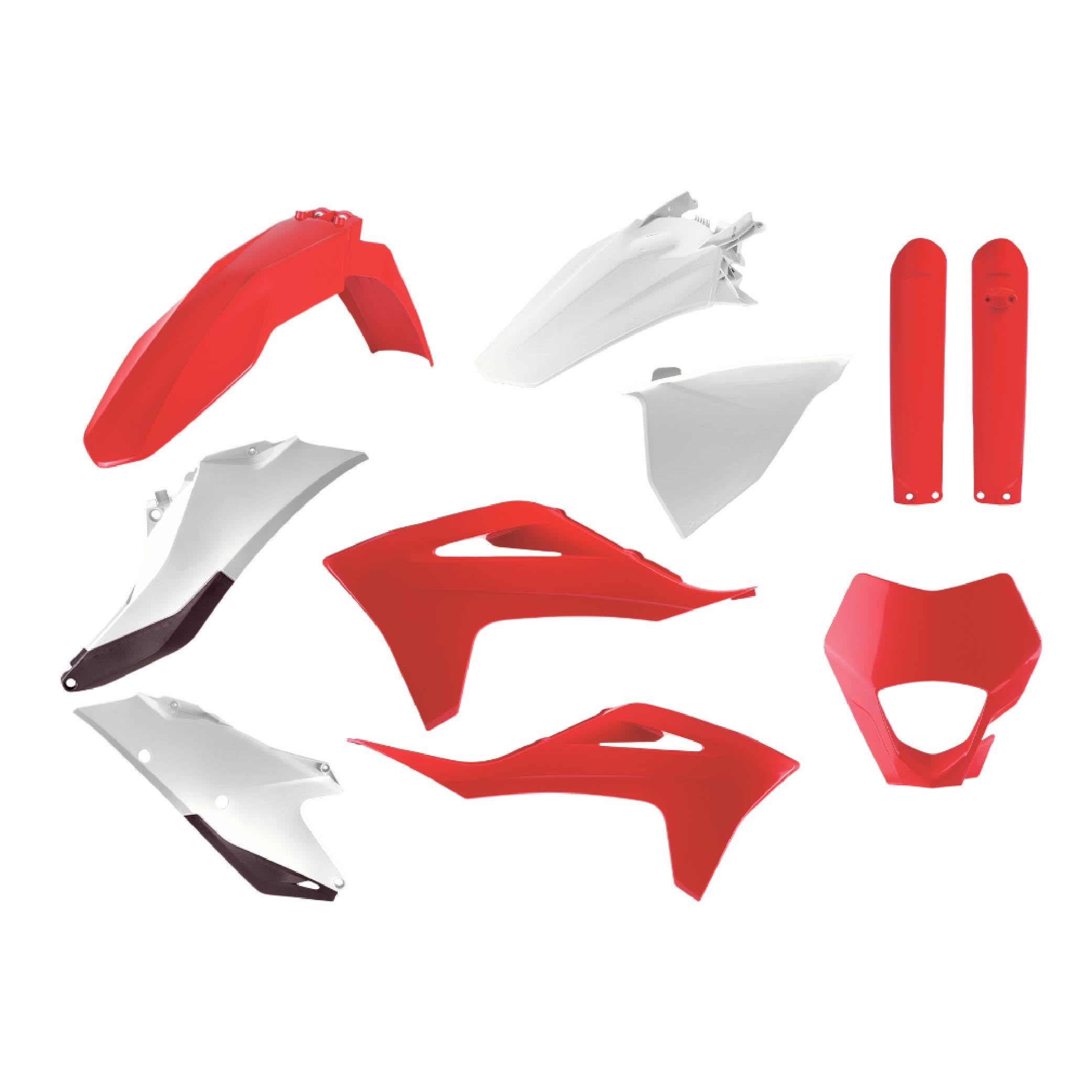Polisport Oem 91026 - Full Plastics Kit For Gas Gas Ec 250 2021-2023