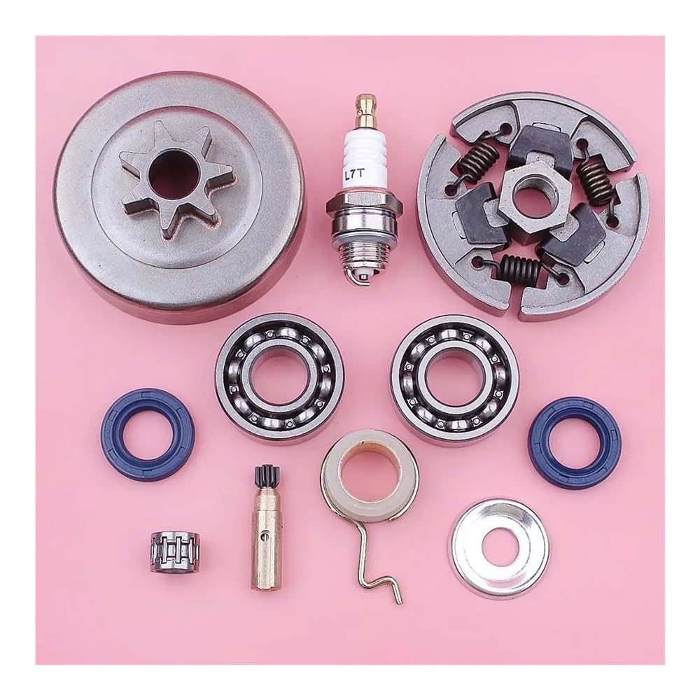 Kit joint d'huile et tambour d'embrayage 7 dents pour tronçonneuse MS210 MS230 MS250