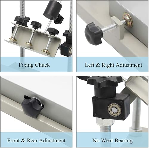 Miniatura 3 de CGOLDENWALL Impresora manual de plantillas Impresora de pasta de soldadura Máquina de impresión de pantalla SMT Impresión plana 0.000-7.874 in