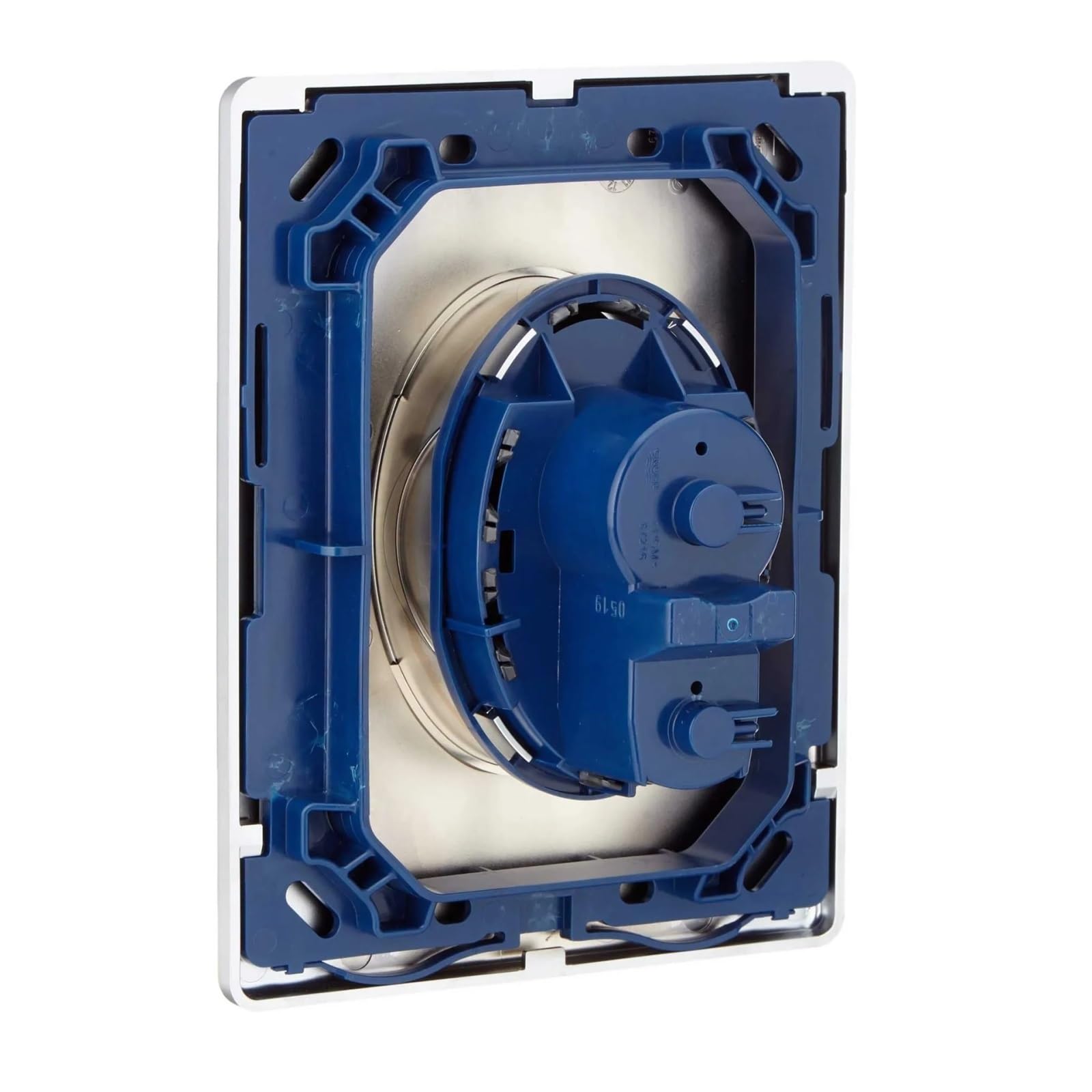 Compatible For Grohe, Placa Doble Negra | Cisterna empotrada, inodoro de pared, 38505KF0, doble descarga, prensa frontal