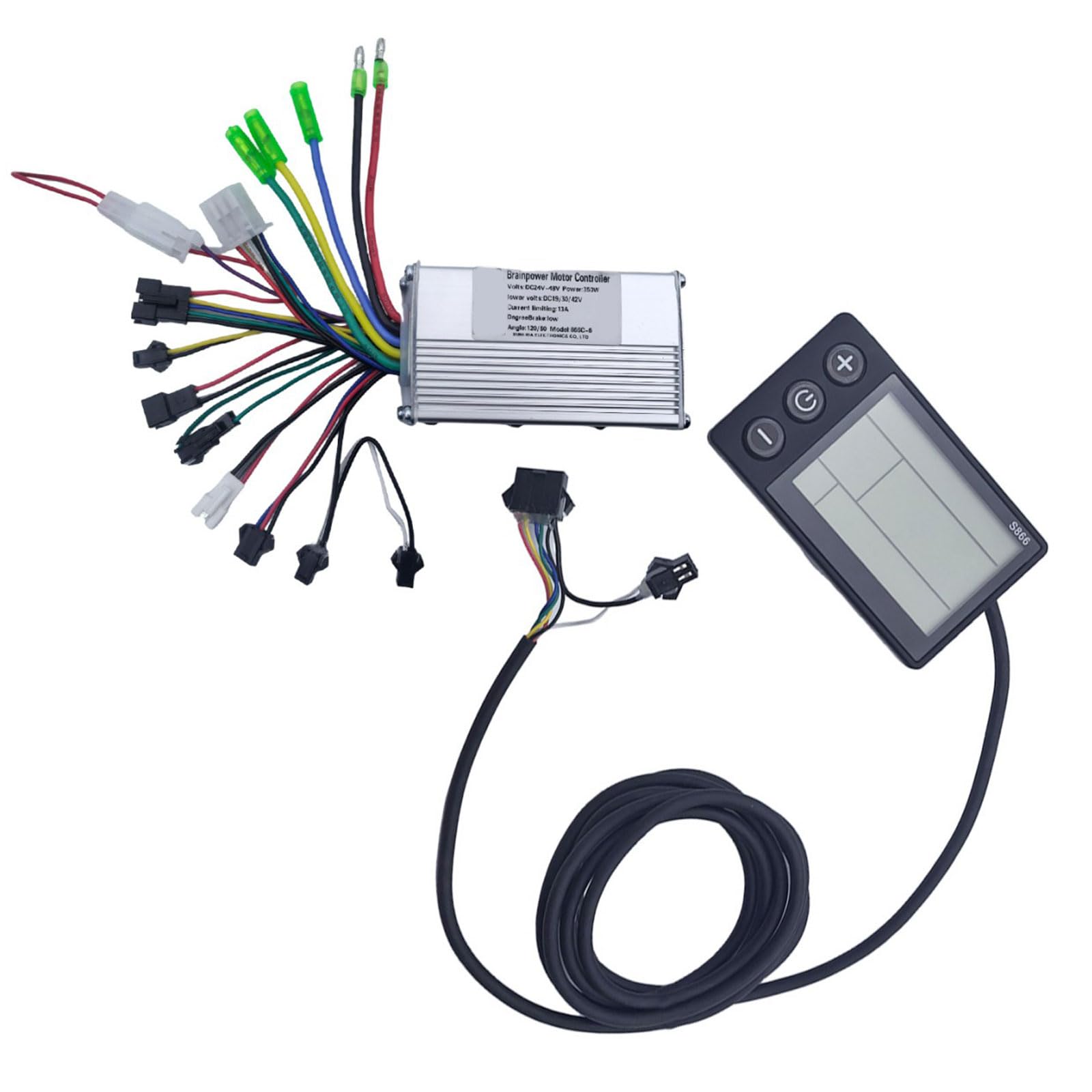 Impermeabile Bike Controller LCD Display Digitale Universale Ciclismo Computer Per Biciclette Scooter Varie Meteo Facile Installare Bike Controller