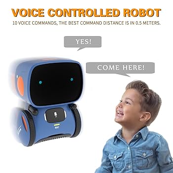 Amazon.com: 98K Robot Toys for Boys and Girls, Voice Control