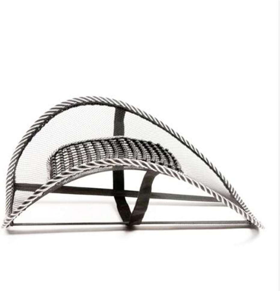 SZSS-CAR Car Seat Chair Massage Back Lumbar Support Mesh Ventilate Cushion Pad Auto Seat Back Cushion Home Office Waist Breathable Density Mesh for Back Pain and Poor Posture Fits to All Chair : Automotive