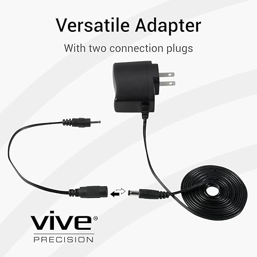 Miniatura 6 de Vive Precision Adaptador de CA - Fuente de alimentación para modelos de monitor de presión arterial - Compatible con BP de 100-250V - Cargador de