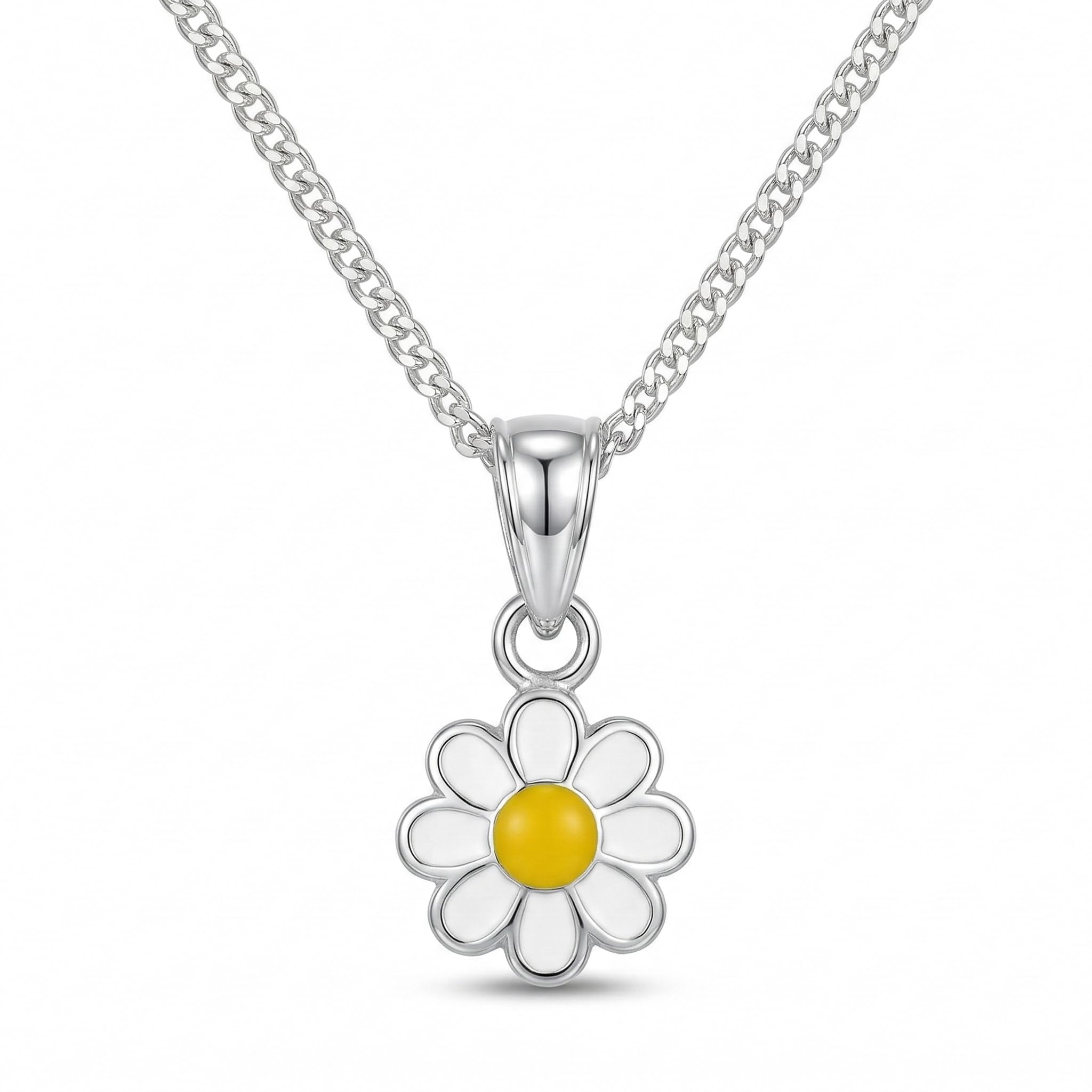 Heather Needha Sterling Silver usical Note Necklace on 17 silver chain - Sei Quaver Pendant