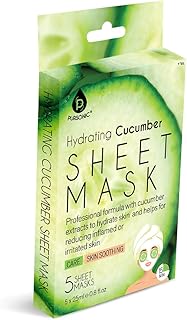 Pursonic Mascarilla hidratante de hoja de pep...