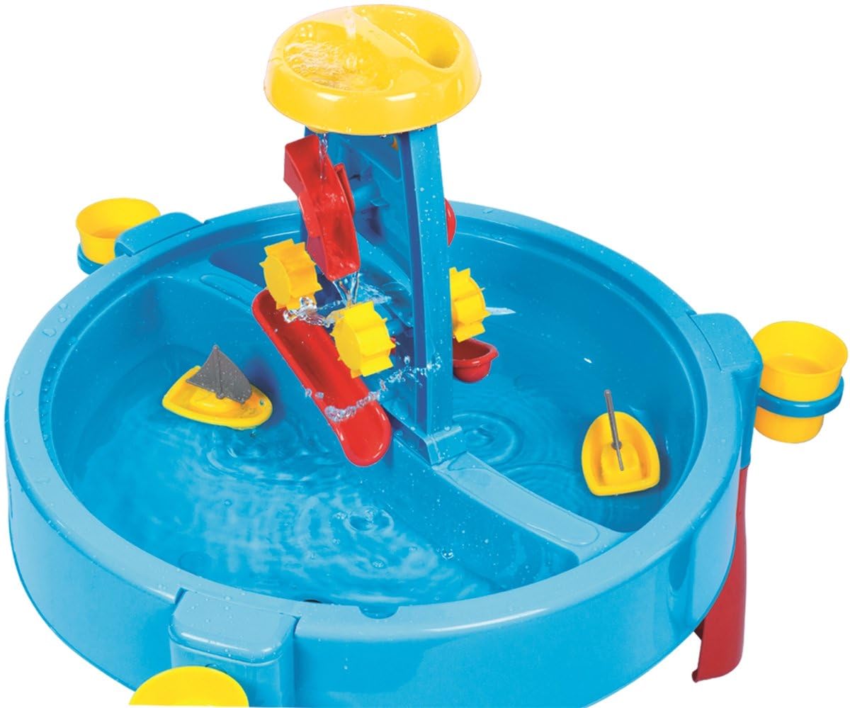 Dolu Wasser- & Sand-Aktivitätstisch – Sensorischer Spieltisch mit Wasserbahn, Sand- und Wasserbereichen, Zubehör inklusive, Für Innen- und Außenbereich, Ab 24 Monaten