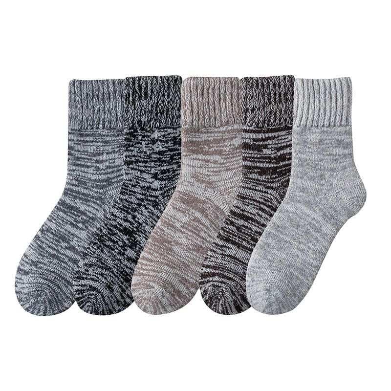 5 Pairs Mens Warm Thermal Winter Wool Socks, Breathable, Snug Fit, Soft, Comfortable, Snag Resistant3